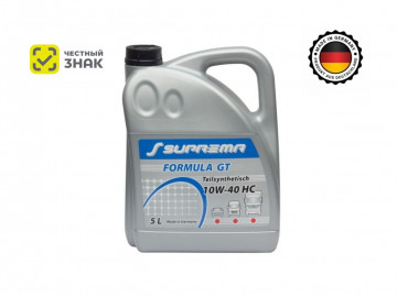 Полусинтетическое Масло Formula GT 10W-40 HC, 5л