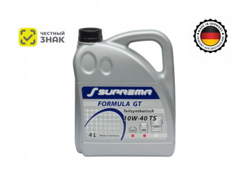 Полусинтетическое Масло Formula GT 10W-40 TS, 4л