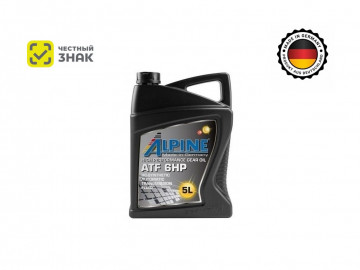 Трансмиссионное Масло Alpine ATF 6HP, 5л